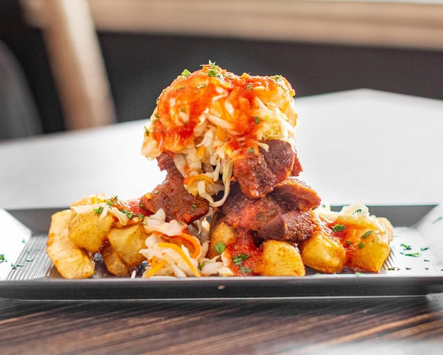 Yuca/Chicharron.